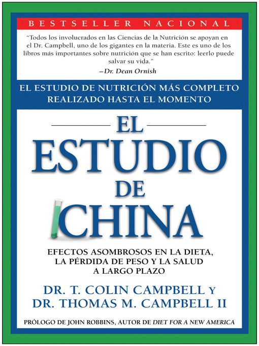Title details for El Estudio de China by T. Colin Campbell - Available